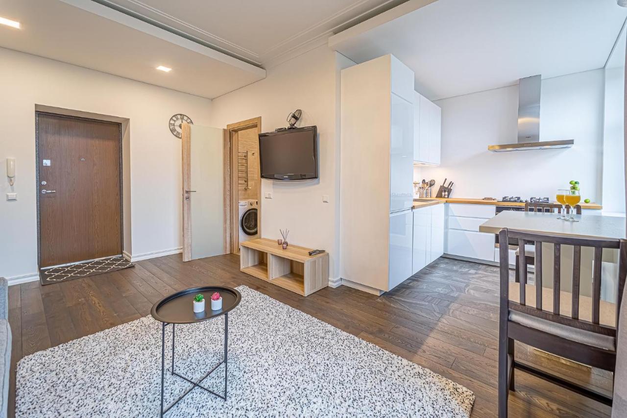 Zalgiris Arena Apartment With Ac Kaunas Exterior photo