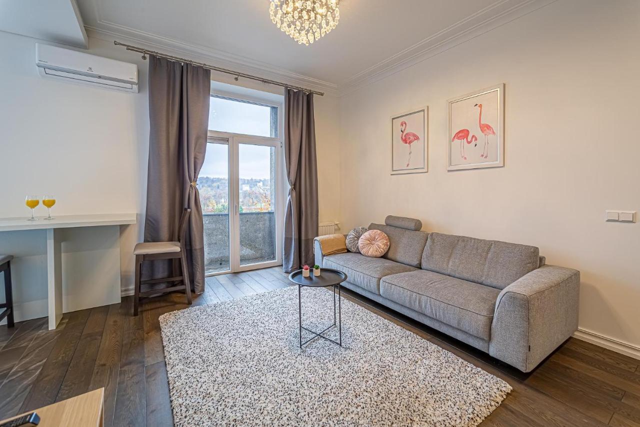 Zalgiris Arena Apartment With Ac Kaunas Exterior photo
