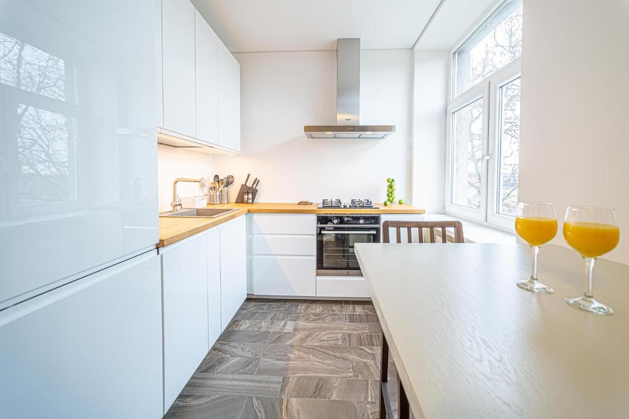 Zalgiris Arena Apartment With Ac Kaunas Exterior photo