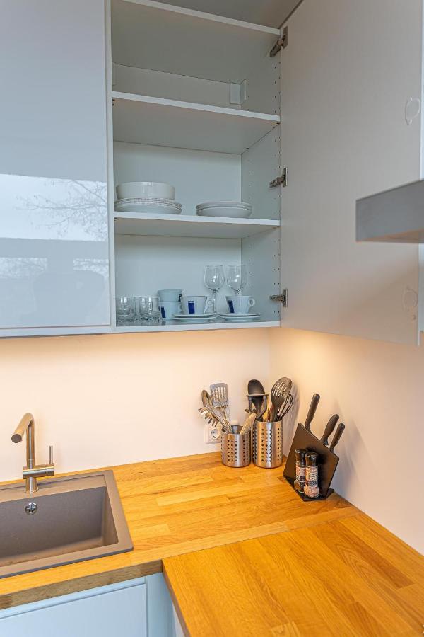 Zalgiris Arena Apartment With Ac Kaunas Exterior photo