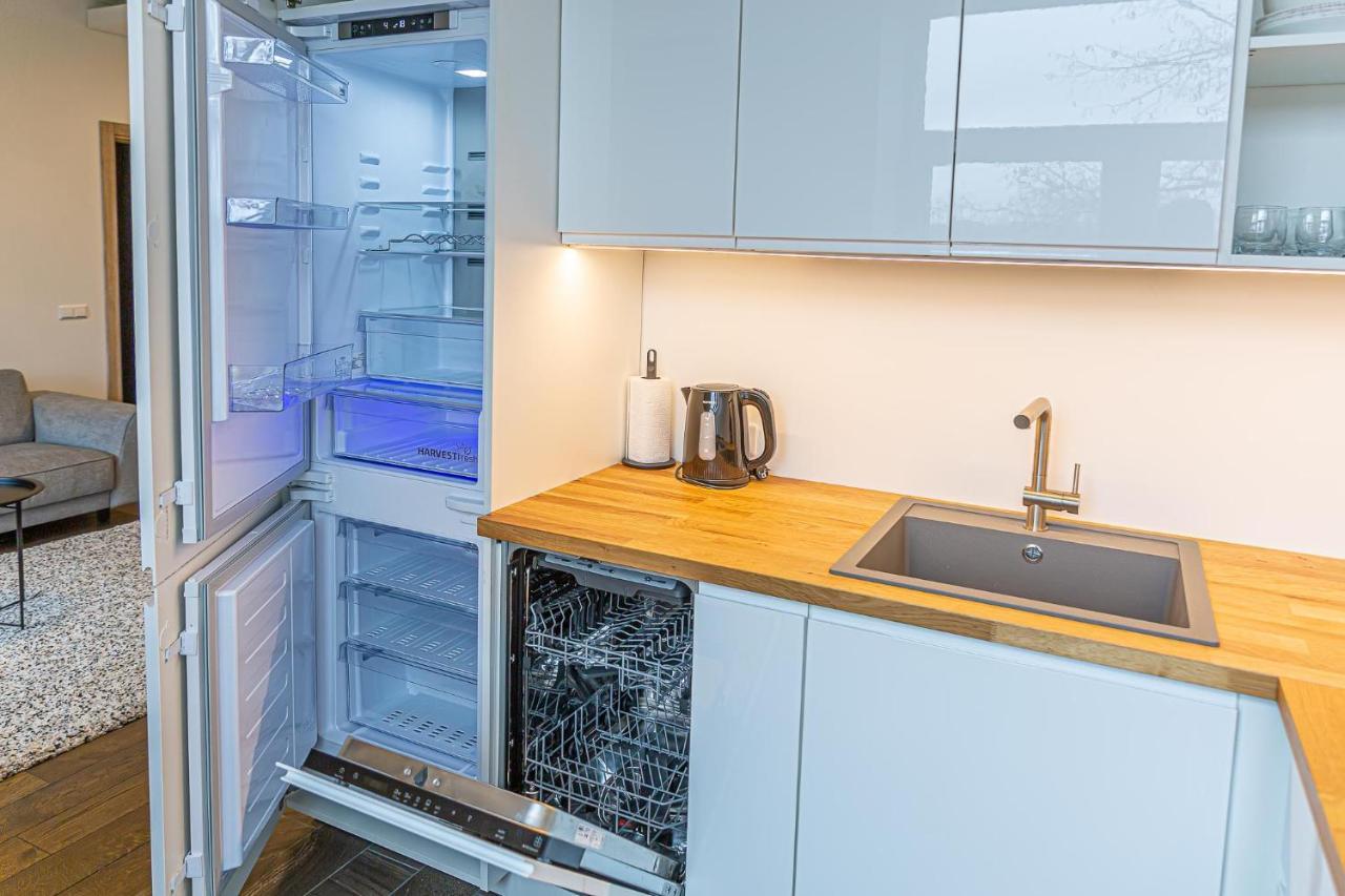 Zalgiris Arena Apartment With Ac Kaunas Exterior photo
