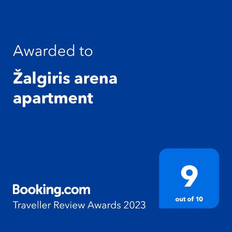 Zalgiris Arena Apartment With Ac Kaunas Exterior photo
